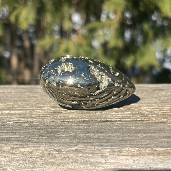 Pyrite Heart - Picture 2 of 6